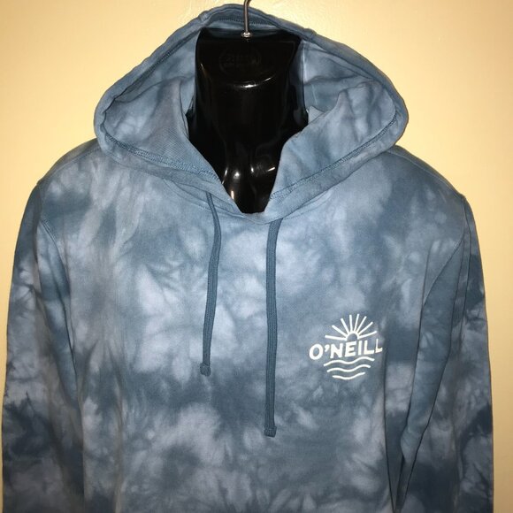 Men's O'neill Bayou Tie Dye Pullover Hoodie-Size M - Picture 5 of 15
